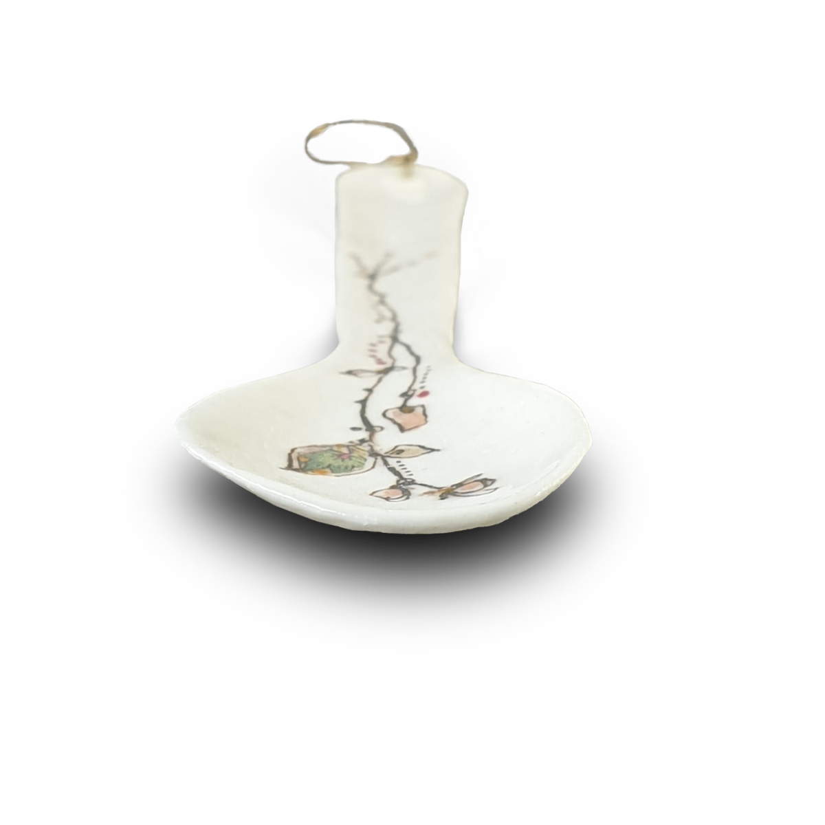 Decorative Porcelain Spoon