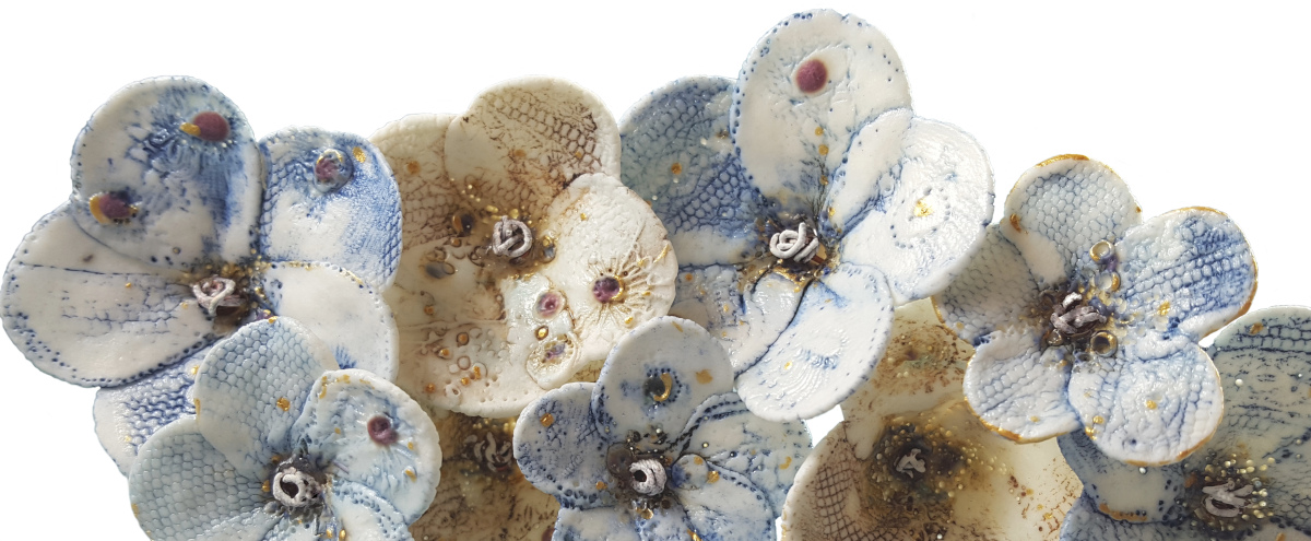 Porcelain Flowers by Emma Louise Wilson