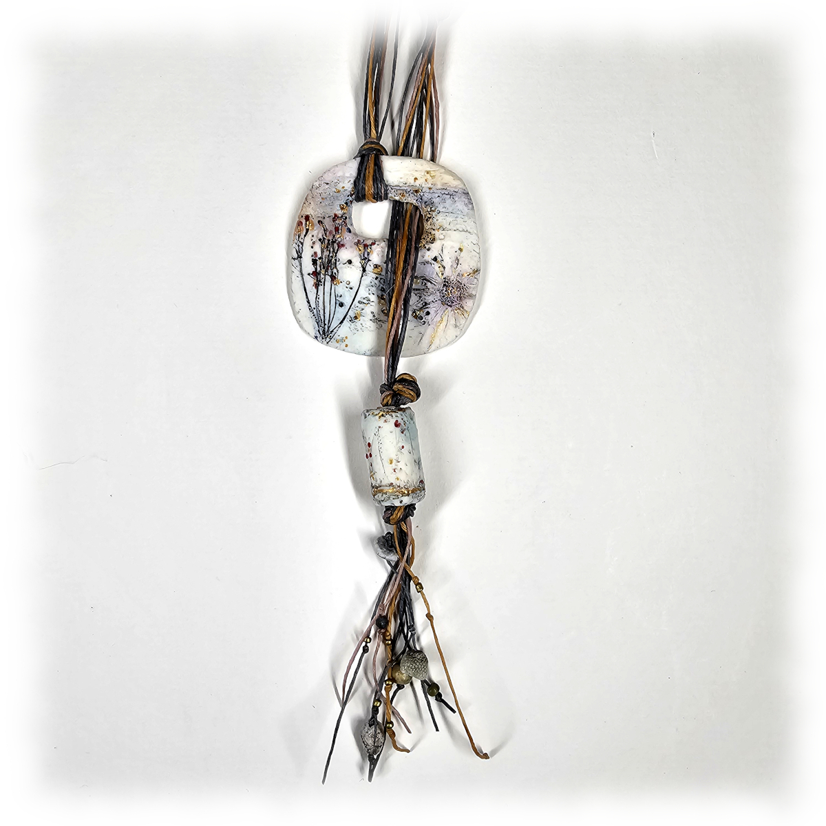 Waxed Linen Necklace