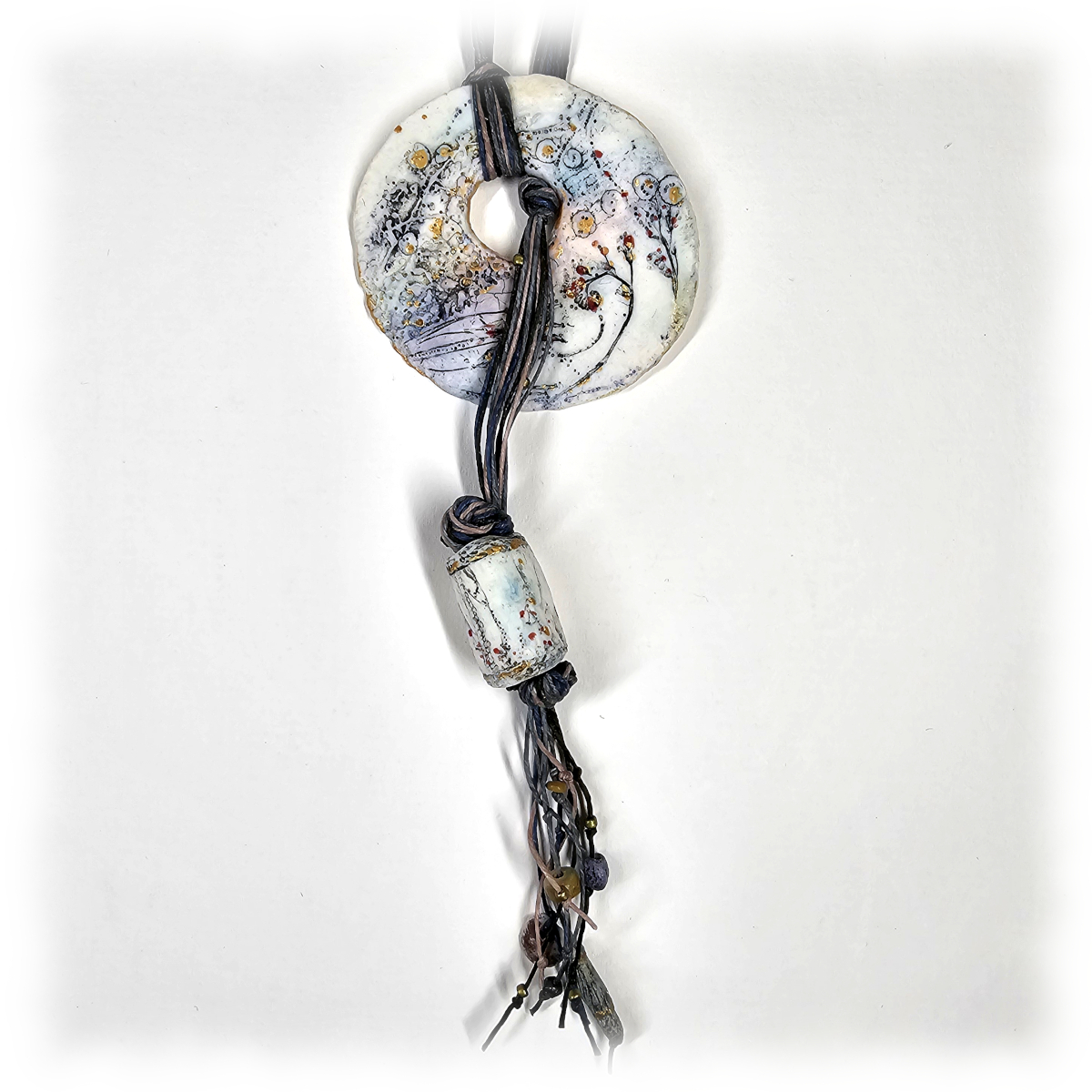 Waxed Linen Necklace