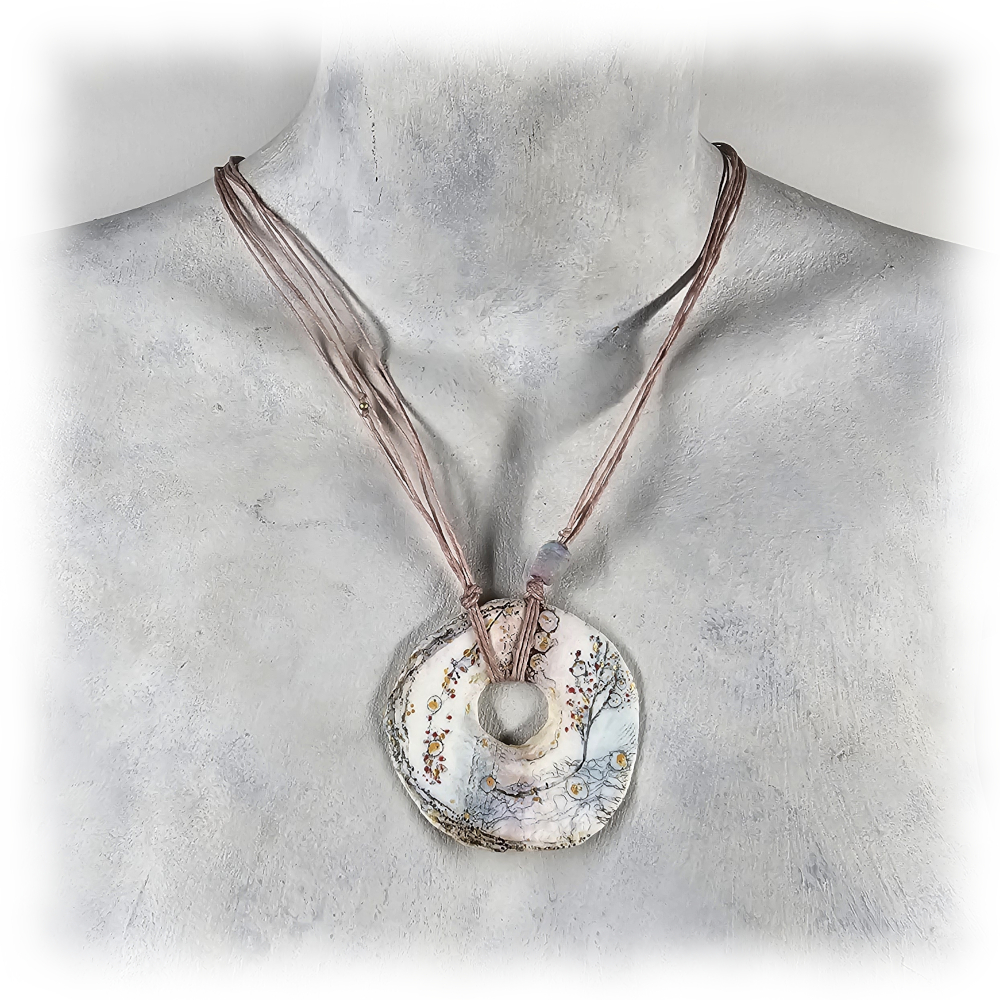 Waxed Linen Necklace