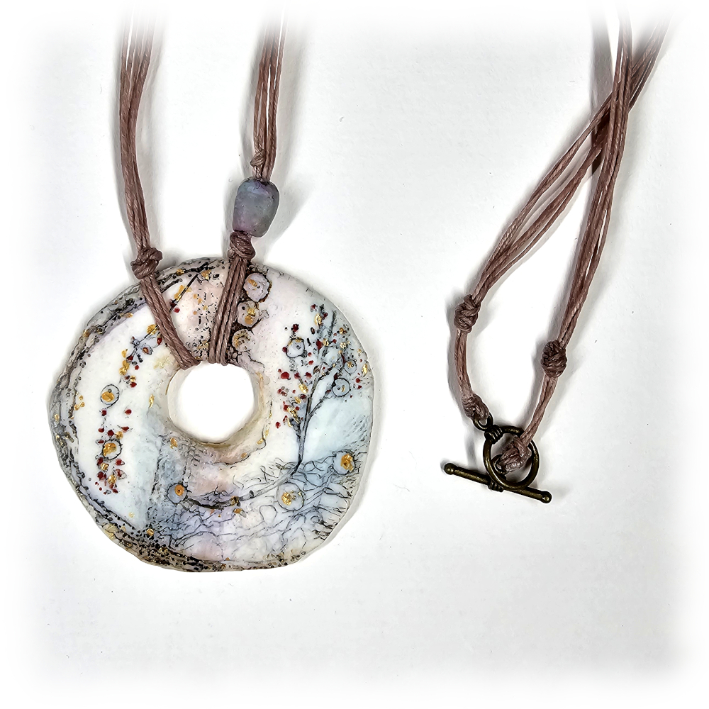 Waxed Linen Necklace