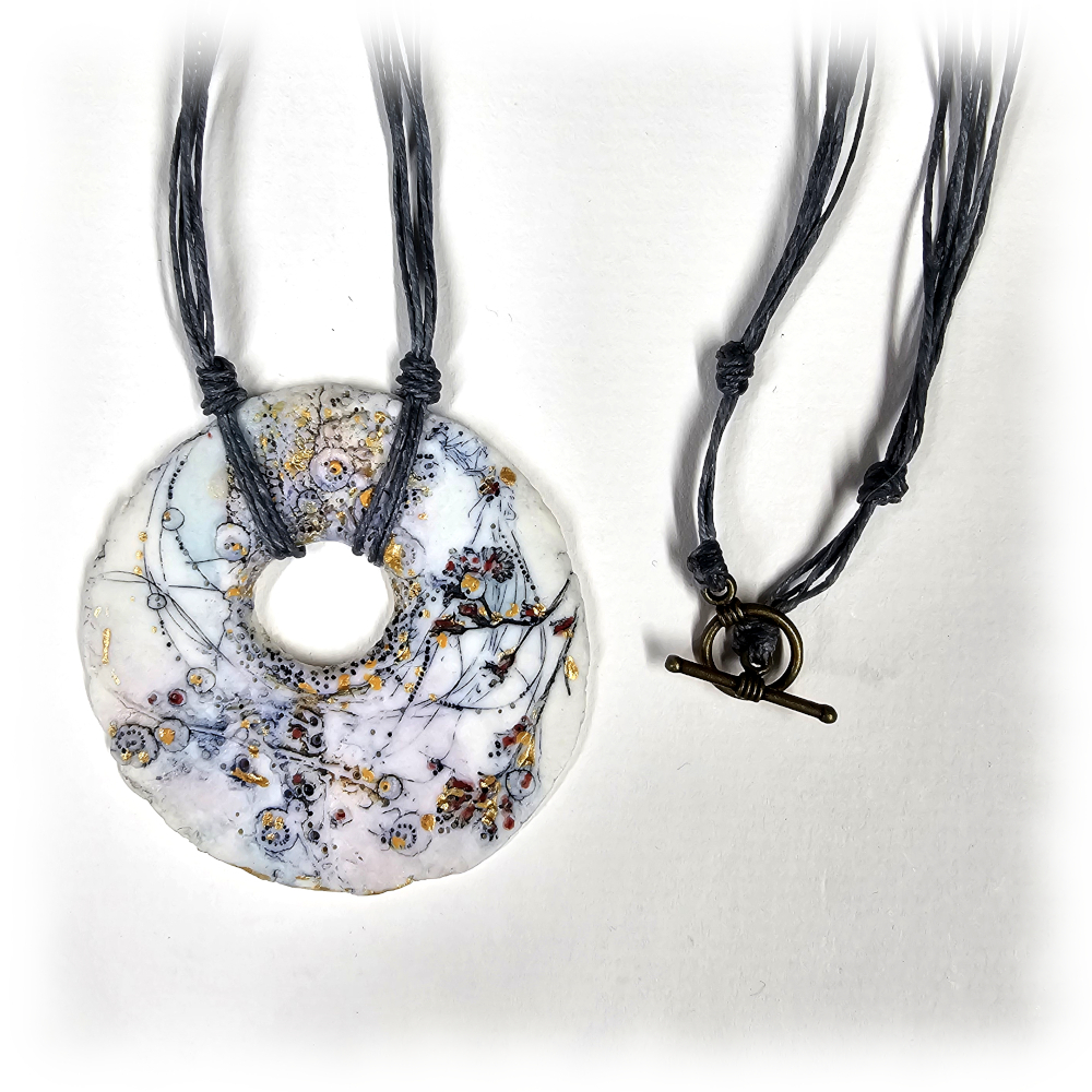 Waxed Linen Necklace